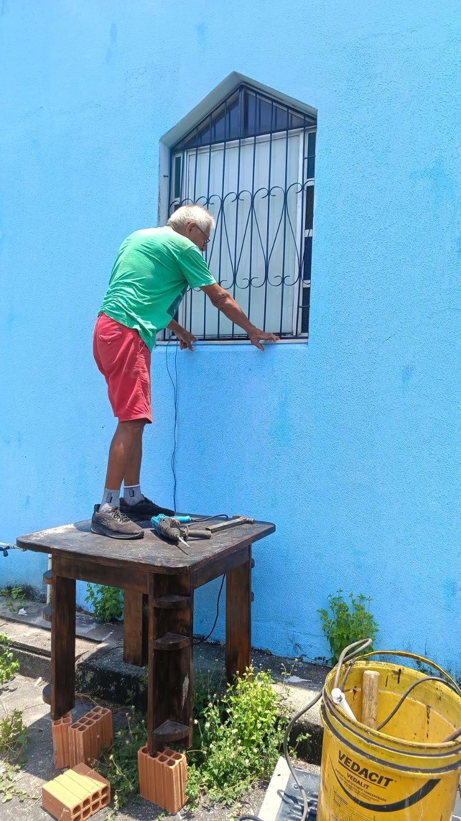 Reparos na estrutura